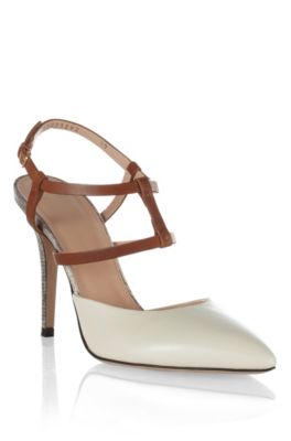 Slingback court shoe with stiletto heel 'Etruri'