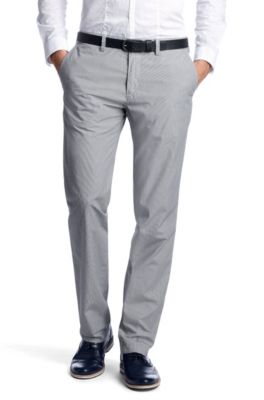 Striped chinos 'Crigan1-10-W'