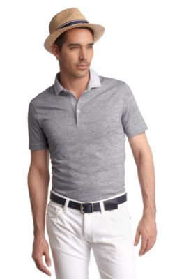 Fein gestreiftes Poloshirt &acute;Brinkmann 01`