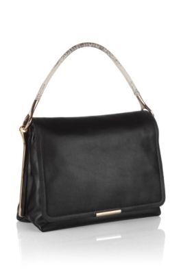Cow leather shoulder bag 'Madleine'