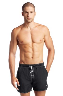 Swim shorts with inner lining 'Lobster BM', Anthracite