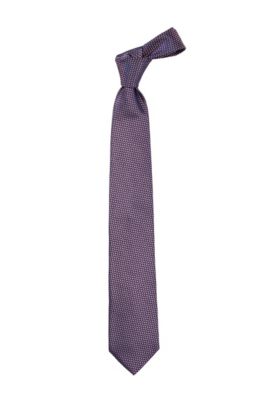 Seiden-Krawatte &acute;Tie 7,5 cm` mit Punkte-Dessin