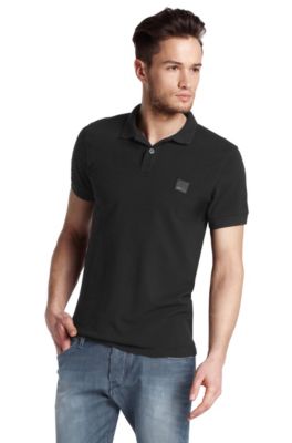 Short-sleeved cotton polo shirt 'Pascha'