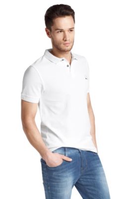 Short-sleeved cotton polo shirt 'Pascha'