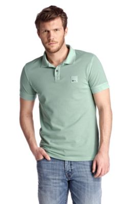 Short-sleeved cotton polo shirt 'Pascha'