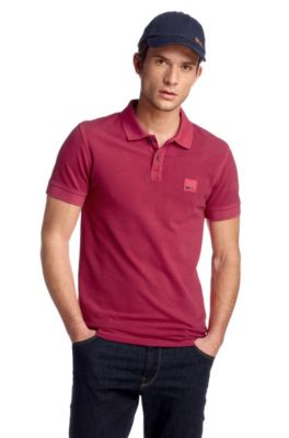 Short-sleeved cotton polo shirt 'Pascha'