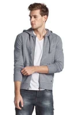 Kapuzenjacke &acute;Ztate` aus reiner Baumwolle