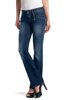 5-Pocket Jeans &acute;Ginny1 NINE` aus Baumwoll-Mix