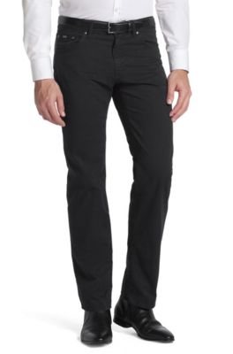 Cotton trousers &acute;Maine-10`, Black
