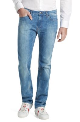 5-Pocket Jeans &acute;HUGO 708` aus Baumwoll-Mix