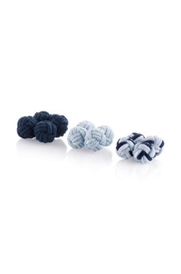 Edle Manschettenkn&ouml;pfe &acute;Knot cufflink 3 PAA`