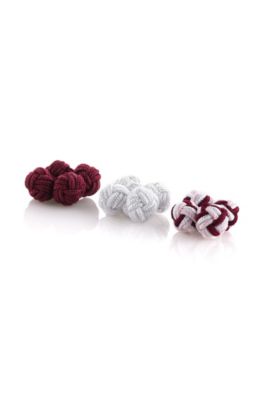 Elegant cufflinks &acute;Knot cufflink 3 PAA`