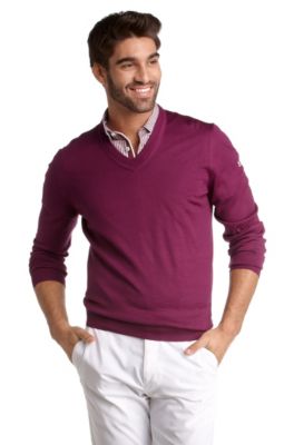 Sportiver Pullover &acute;Veeh` aus reiner Schurwolle