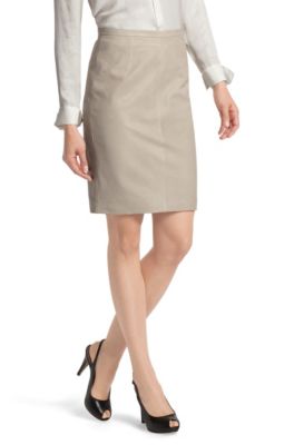 Leather skirt 'LE349'