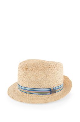 Straw trilby &acute;Selvas`