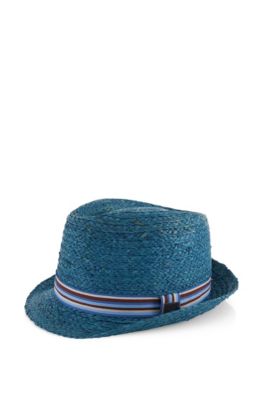 Straw trilby &acute;Selvas`