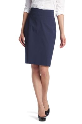 Blended cotton pencil skirt 'Reesy'