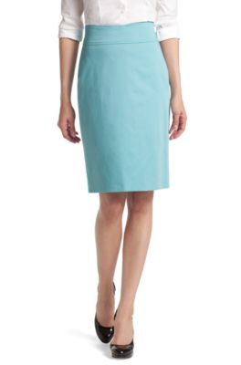 Blended cotton pencil skirt 'Reesy'
