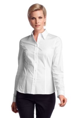 Blouse with a Kent collar 'Banu9'