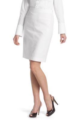 Blended cotton skirt 'Venova'