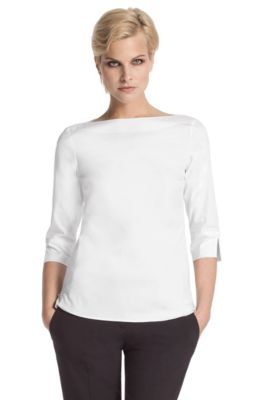 Top en coton m&eacute;lang&eacute;, Ivema