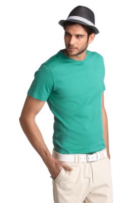 T-Shirt &acute;Theo` mit angesagter Meshstruktur