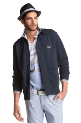 Jerseyjacke &acute;Sardon` mit stylishen Pattentaschen
