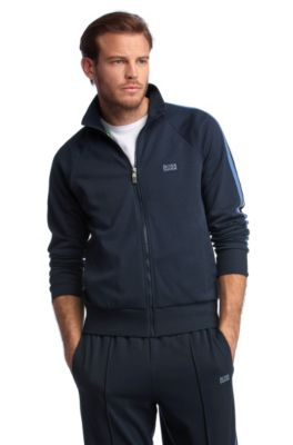 Sweatvest &acute;Skazos` met sierstrepen