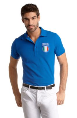 Polo homme &agrave; application cool, Paddy Flag