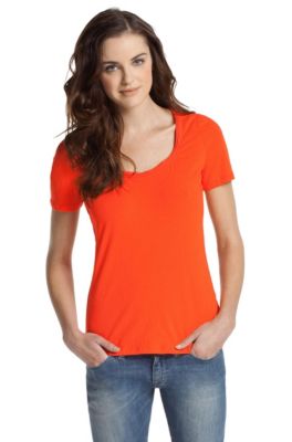 T-Shirt &acute;Toundis` mit Rundhals-Ausschnitt