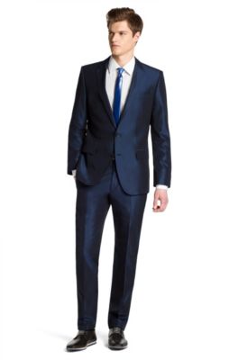 Modern slim fit suit 'Amaro/Heise'