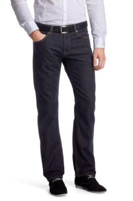 Unwashed, regular fit jeans 'Maine'