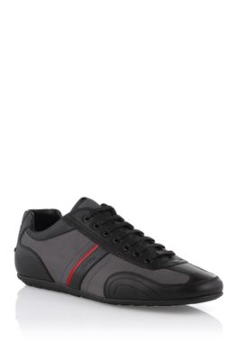 Sneaker &acute;Thatoz` aus Leder-Textil Mix