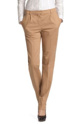 Stretch cotton business trousers 'Allyson'