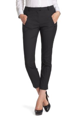 Stretch trousers with zip pockets 'Anaita'