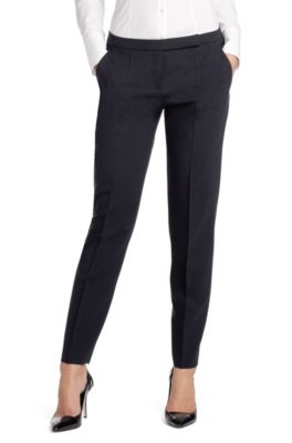Business trousers in blended new wool 'Harile-1'
