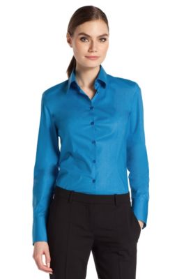 Stretch cotton blouse 'Etrixe1'