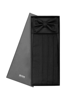 Coffret-cadeau en soie, bow tie + cumm.