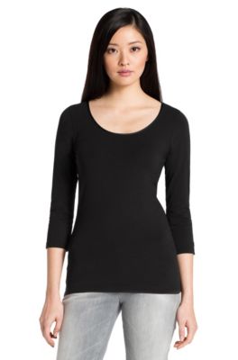 Longsleeve &acute;Donniba` aus Baumwoll-Jersey