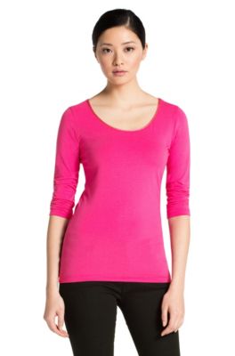 Long sleeve T-shirt in cotton jersey 'Donniba'