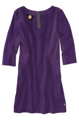 Robe Regular Fit en jersey &agrave; manches, Alwy