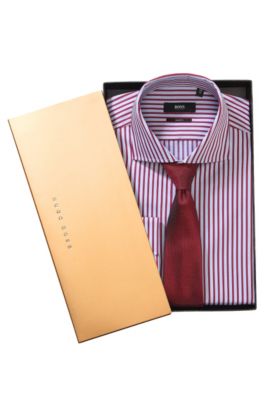 Business shirt and tie set 'Jaron_GB'