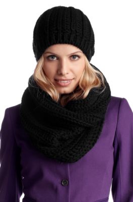 Hat and snood gift set 'Nolivia'