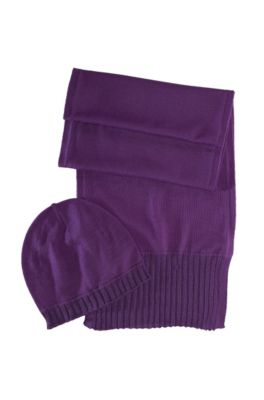 Beanie and scarf 'Giftset-2012'