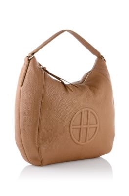 Leather hobo bag 'Gabi'