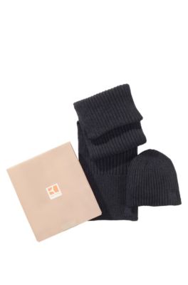 Geschenk-Set &acute;Fagen Set` mit Schal und M&uuml;tze