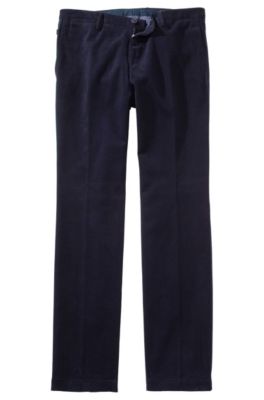Pantalon chino en coton velout&eacute;, Stanino2-W