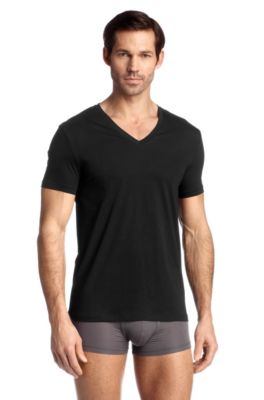 T-shirt 'Shirt SS VN BM' met V-hals