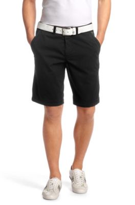 Overdyed gaberdine Bermudas 'Locci D'