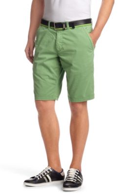 Overdyed gaberdine Bermudas 'Locci D'